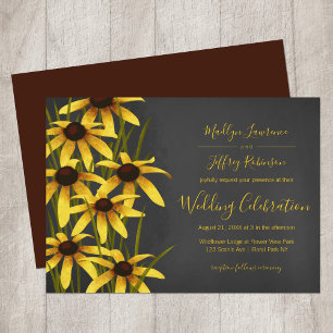 Invitación Boda Susan Oyed Negro