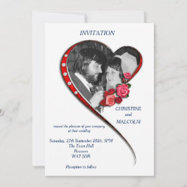Invitación Boda Swirling Heart