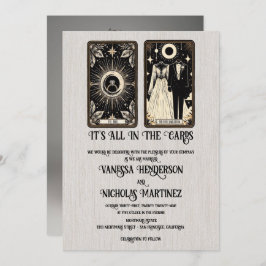 Invitación Boda Tarot