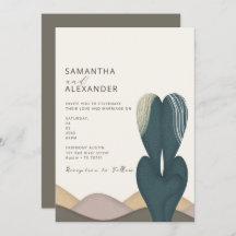 Boda temático de Desert Cactus