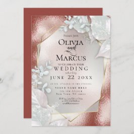 Invitación BODA | Terracotta Pearl Shimmer