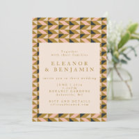 Boda todo en uno de estilo retro Art Deco negro y