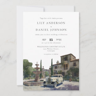 Invitación Boda Todo Incluido en Mansión Campestre de Dinero
