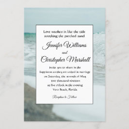 Invitación Boda tropical