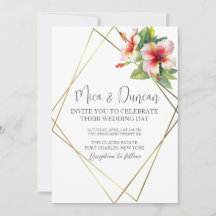 Boda Tropical de Hibiscus