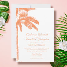 Boda Tropical Elegante del Árbol de Palma