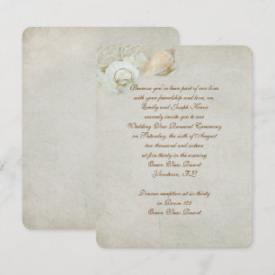 Invitación Boda tropical Vow Renovación