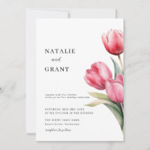 Boda Tulip de primavera