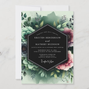Invitación Boda Umbral Mauve Viridian