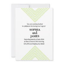 Boda única y minimalista