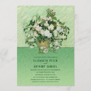 Invitación Boda único creativo de vara de flores de cosecha