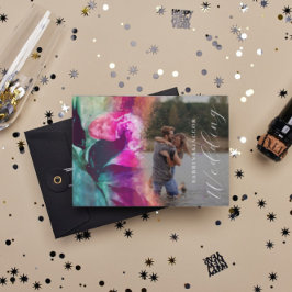 Invitación Boda único de fotos rosa rosa rosa amarillo bonito