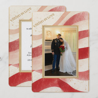 Invitación boda Unidos En Amor