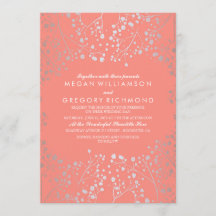 Boda ventilado en el aliento del bebé de plata y r