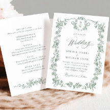 Boda Verde de la orquesta victoriana Grace Floral