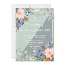 Boda Verde Dusty Blue Peach