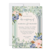Boda Verde Dusty Blue Peach