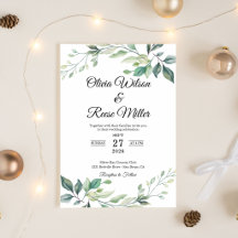 Boda Verde Elegante