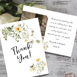 Invitación Boda verde sabio de flores silvestres carta de agr
