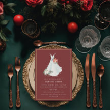 Boda Vestido Navidades Holiday Bridal Shower