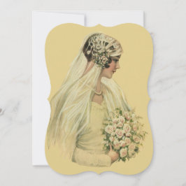 Invitación Boda victoriana de época Fiesta de ducha de novia