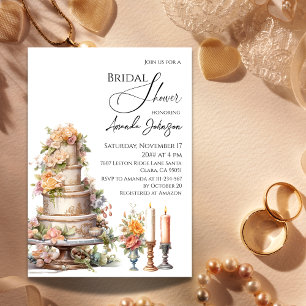 Invitación Boda victoriano Take Floral Bridal Shower