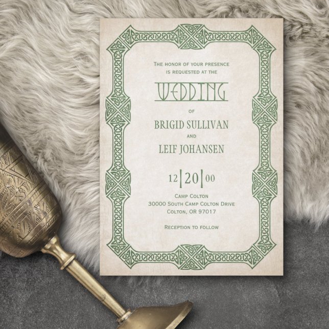 Invitación Boda Viking Celtic Gamer (Subido por el creador)