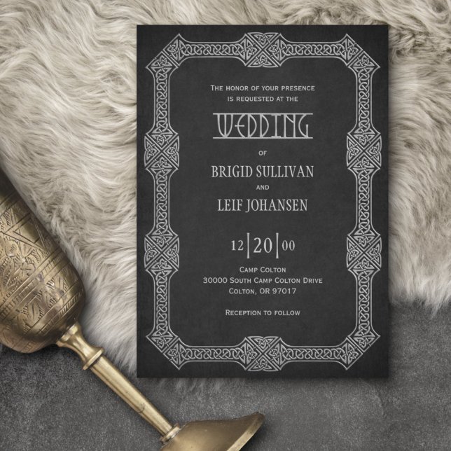 Invitación Boda Viking Celtic Gamer (Subido por el creador)