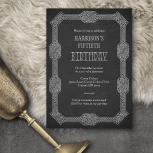 Invitación Boda Viking Celtic Gamer