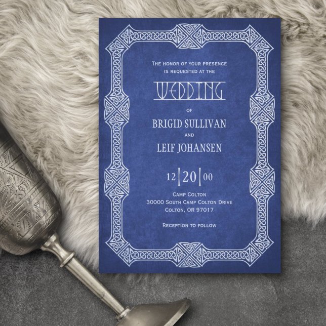 Invitación Boda Viking Celtic Gamer (Subido por el creador)