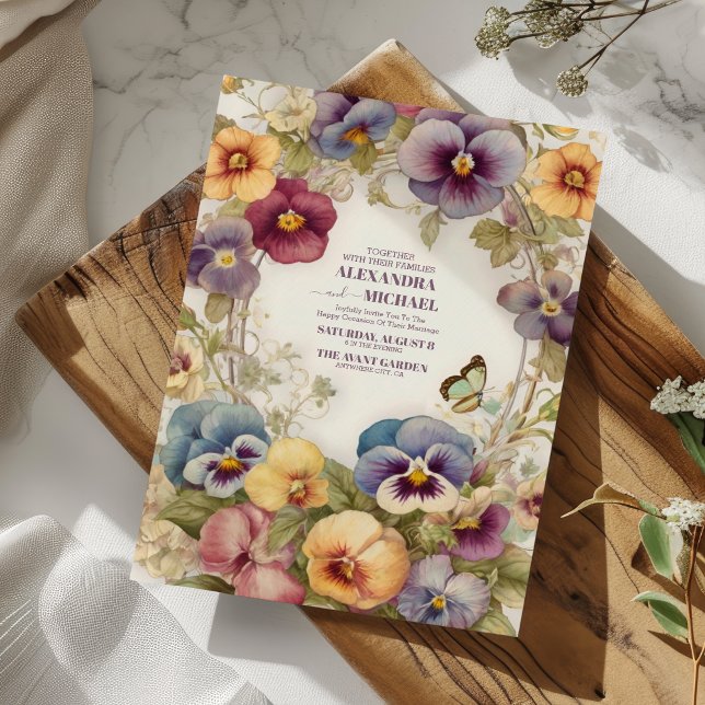 Invitación Boda vintage Art Nouveau de Mucha (Subido por el creador)