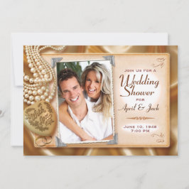 Invitación Boda Vintage clásica / ducha de compromiso