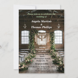 Invitación Boda Vintage eterna