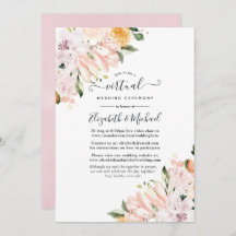 Boda virtual de Pastel Floral Online