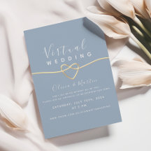 Boda virtual Dusty Blue