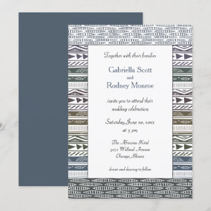 Invitación Boda Viva África