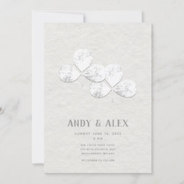 Invitación Boda White Shamrock