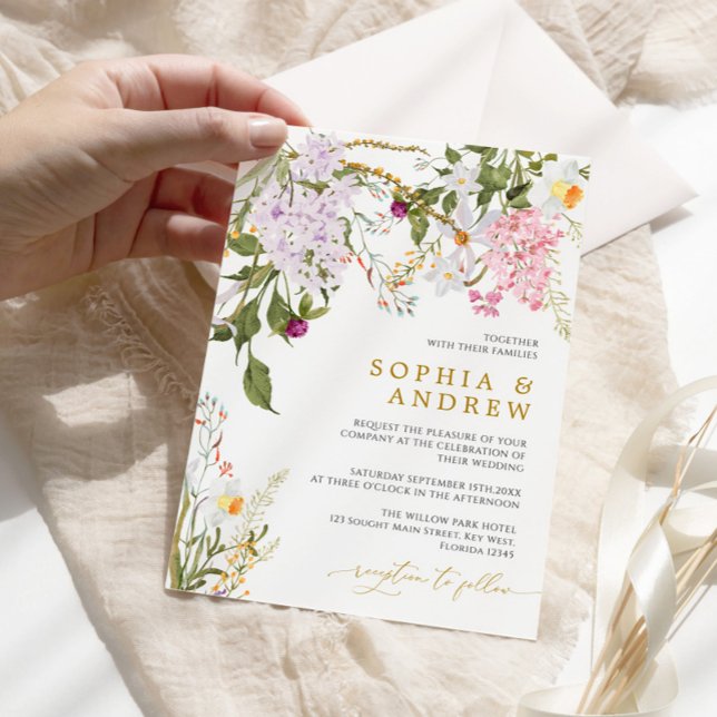 Invitación Boda Wilflowers (Subido por el creador)