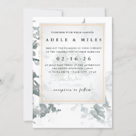 Invitación Boda Winter Reverie