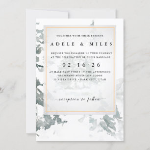 Invitación Boda Winter Reverie