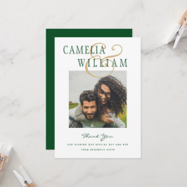 Invitación Boda y empresario del oro verde esmeralda