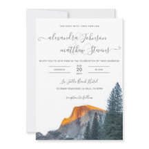 Boda Yosemite Half Dome