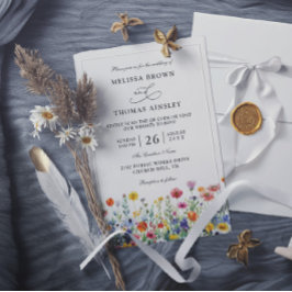 Invitación Bodas con código QR presupuesto moderno elegante f