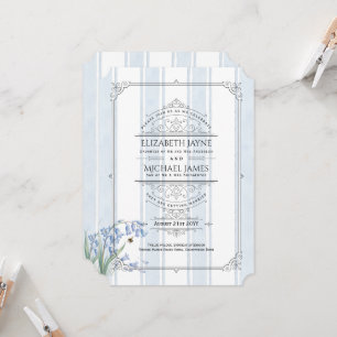 Invitación Bodas de Campanillas y Abejas de la Franja Floral 