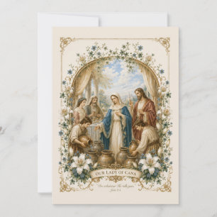 Invitación Bodas de Desposorios Católicos de María y José