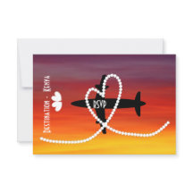 Bodas de destino en el extranjero en Kenia RSVP