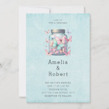 Bodas de Mariposas Caprichosas en un Tarro