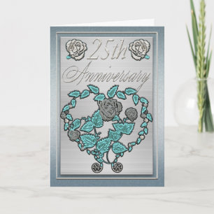 Invitación Bodas de Plata Aniversario 25º Aniversario