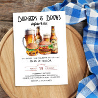 Bodas de verano de hamburguesas y cervezas BBQ Duc