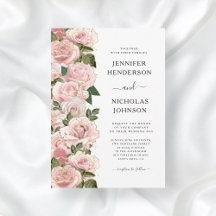 Bodas Florales de Rosas Rosadas Elegantes